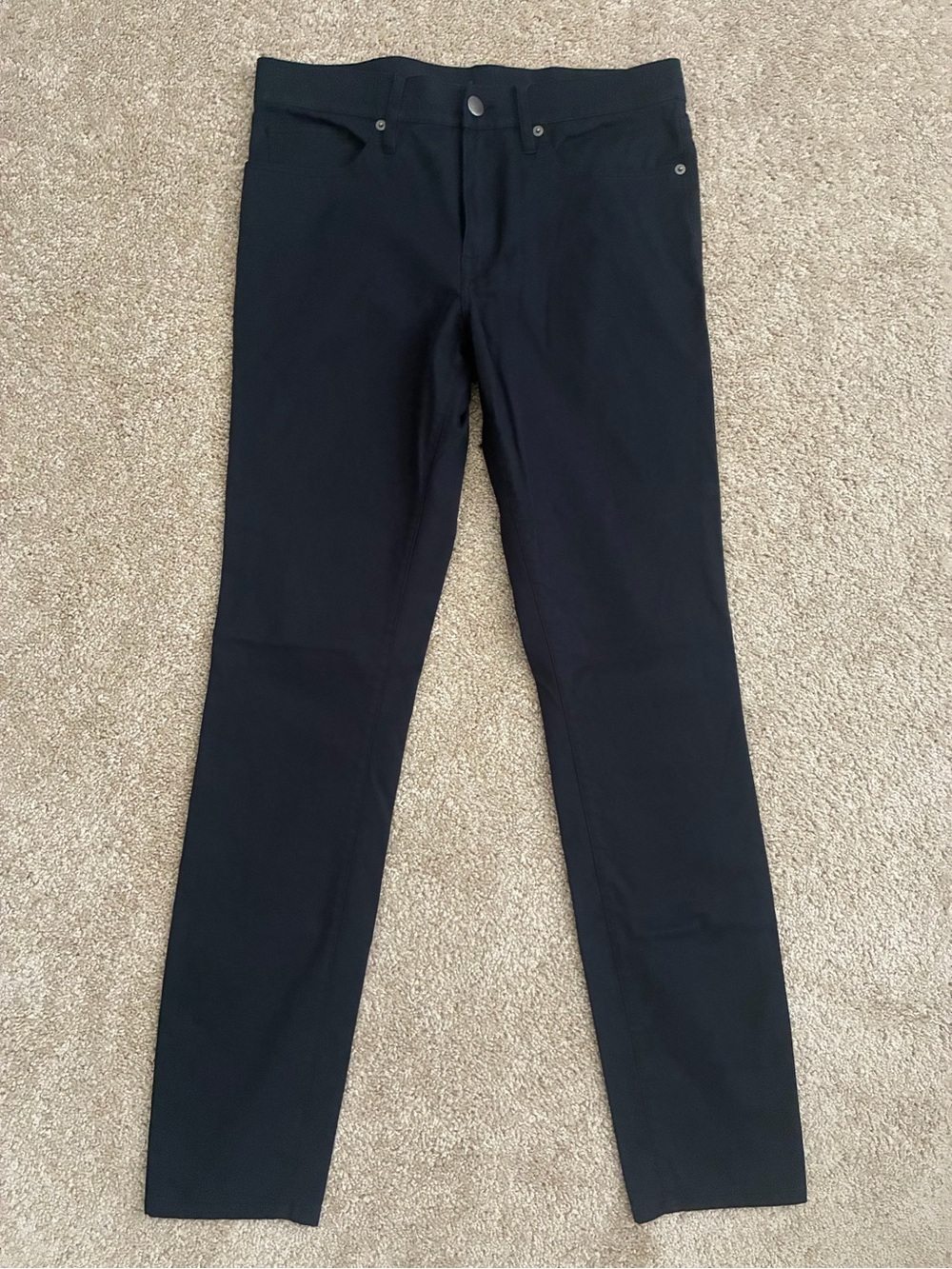Frame Denim Men's Black Chinos